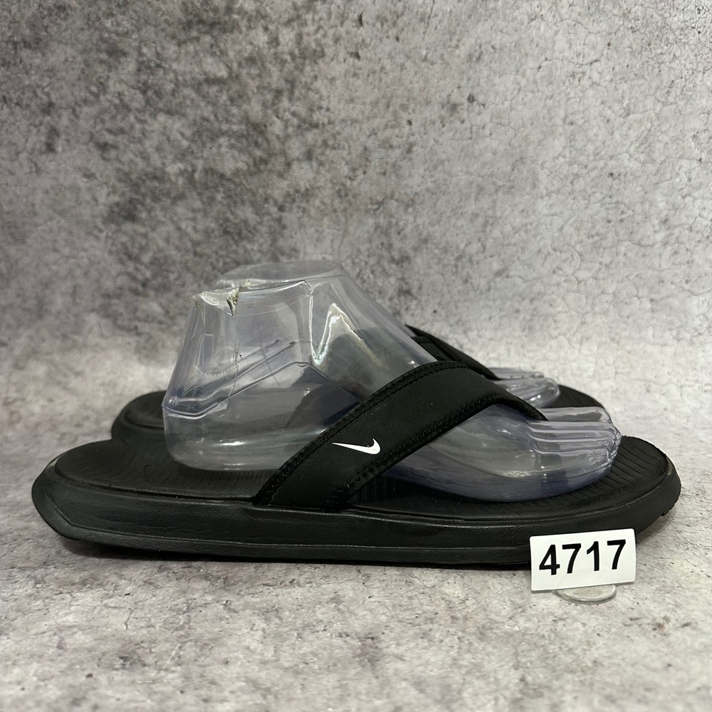 Nike Ultra Celso Thong Sandals Mens Size 10 Black 882691-002 Flip Flops Comfort